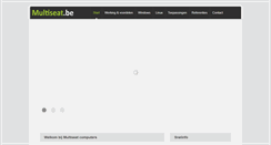 Desktop Screenshot of multiseat.be