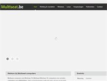 Tablet Screenshot of multiseat.be